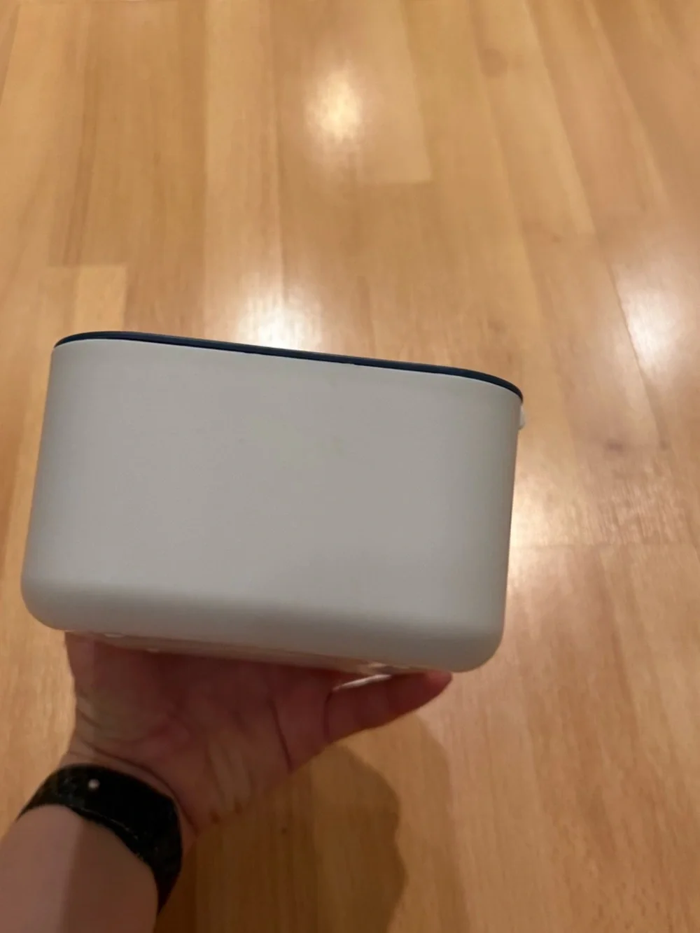 Kids Wipes Case - White and Navy